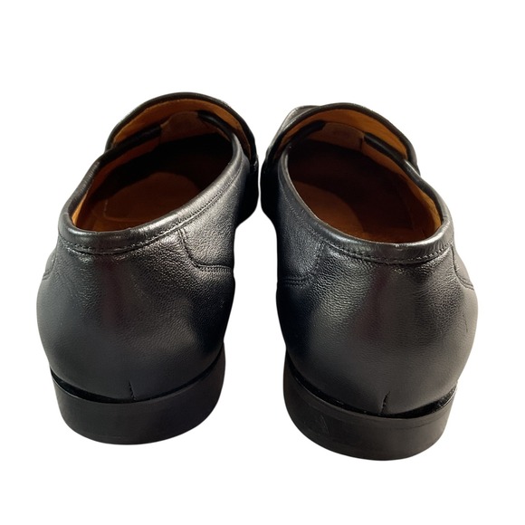Sandro Moscoloni Telly Jac Black Leather Slip On Tassel‎ Loafers Men\'s Size 11 D main image 11